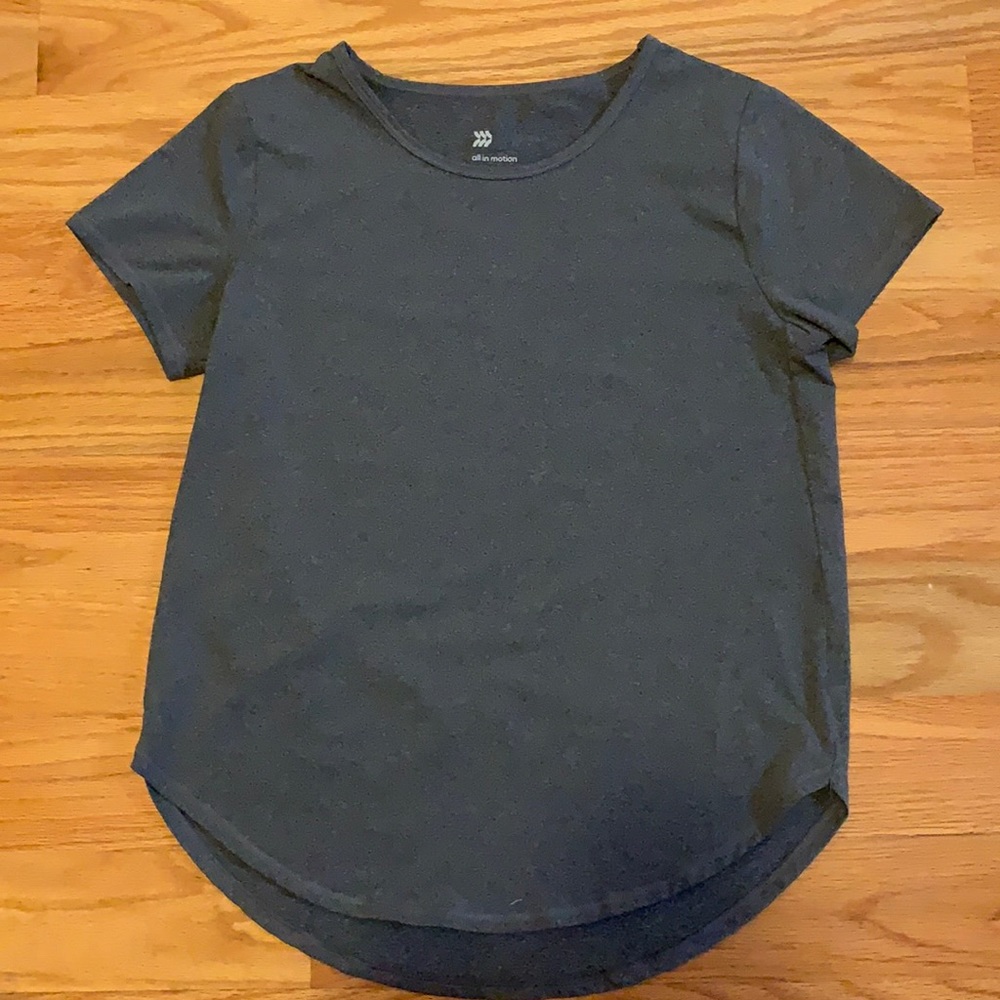 Gray Workout Top